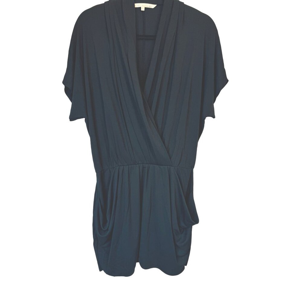 2/$30  Rachel Roy Medium Black Mini Short Romper 100% Polyester